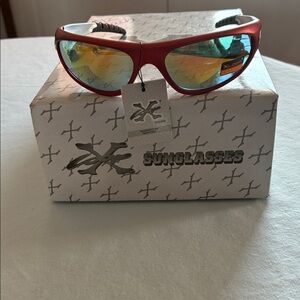 Stylish Red Sunglasses